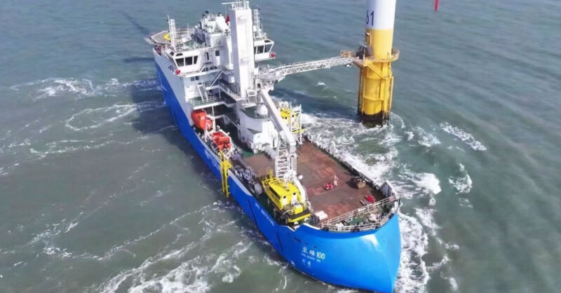 Delivery of first two purpose-designed SOVs for Chinese… | Ulstein