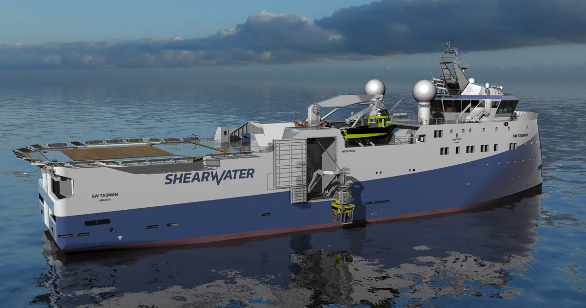 Vessel conversion design for Shearwater | Ulstein