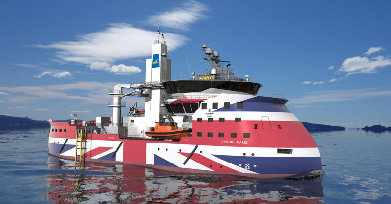 James Fisher goes for TWIN X-STERN SOV concept | Ulstein Group