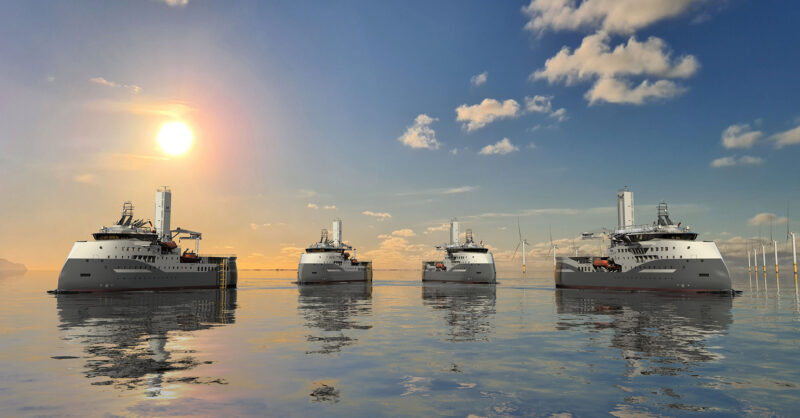 Olympic contracts up to four offshore wind vessels at… | Ulstein Group