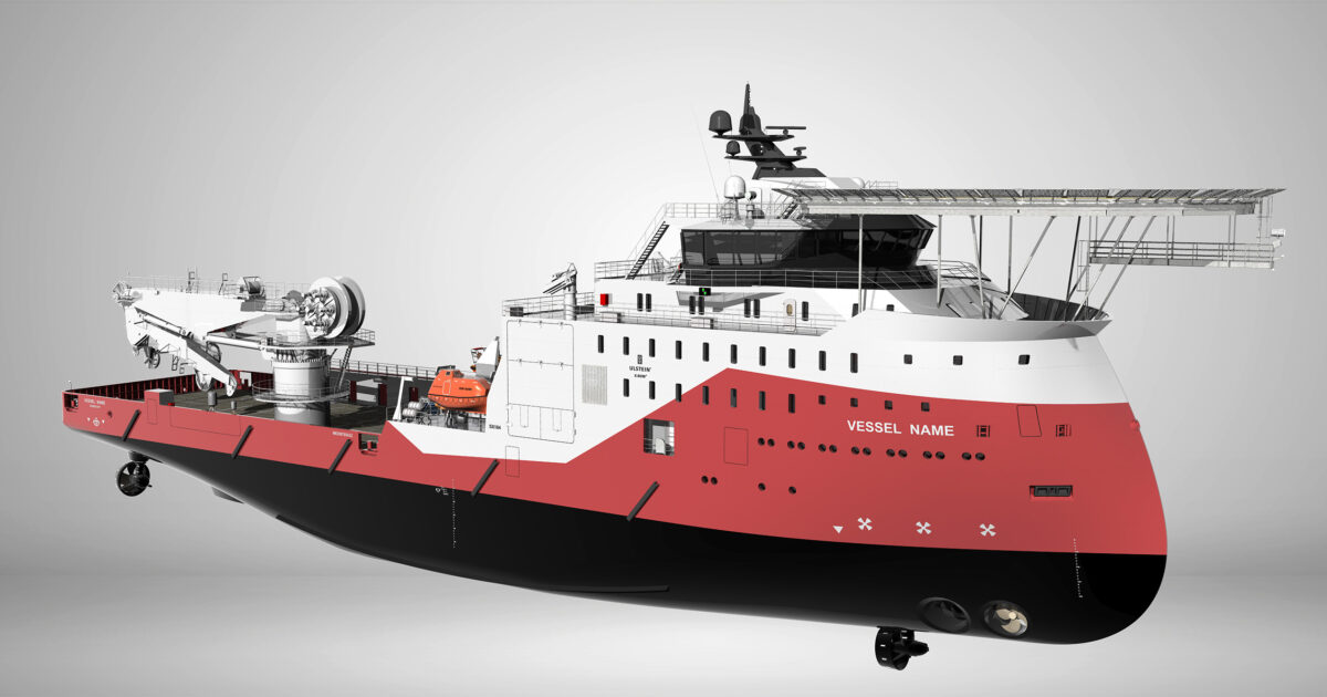 SX164 | Subsea vessel operations | X-BOW ship design | Ulstein