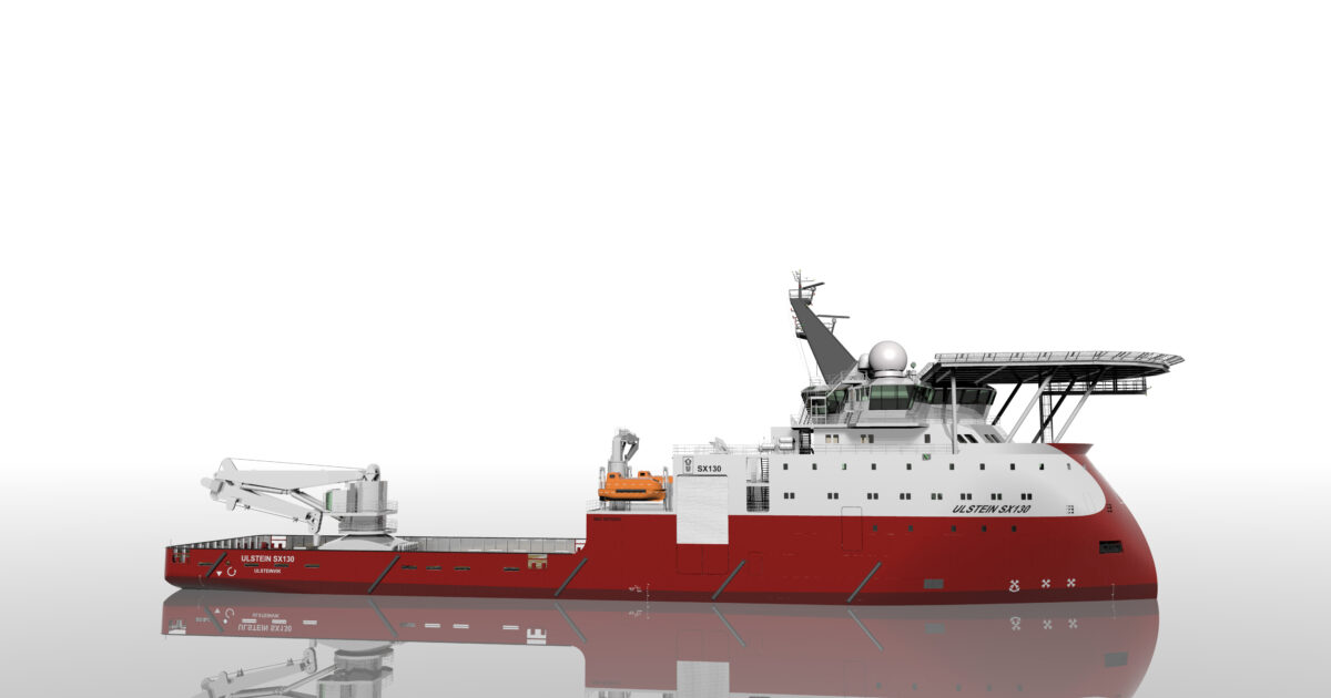 SX130 | Subsea vessel operations | X-BOW ship design | Ulstein