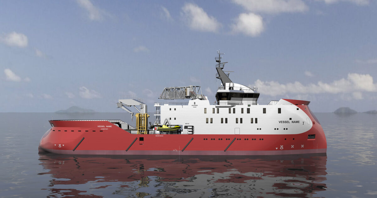 SX175 | CSOV / SOV | X-BOW & X-STERN Ship Design | Ulstein